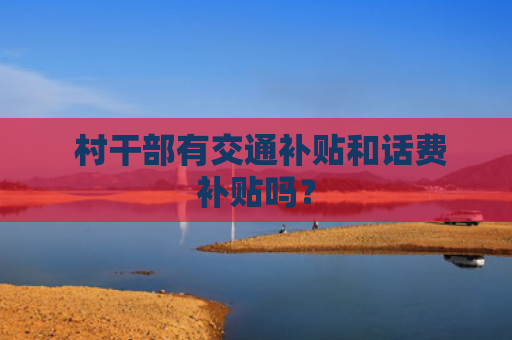  村干部有交通补贴和话费补贴吗？