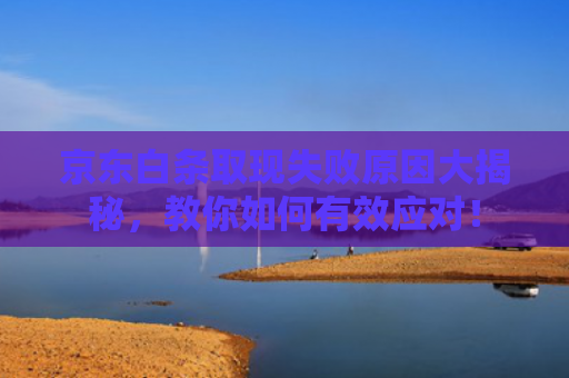 京东白条取现失败原因大揭秘，教你如何有效应对！ 第1张